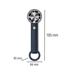 Kép 2/7 - Rico kézi hordozható usb ventilátor 5 W 2000 mAh fekete