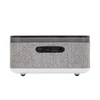 Kép 3/5 - HOME LTCR06 multimédia lejátszó és ébresztőóra, 2x5 Watt, Qi telefontöltés, Bluetooth TWS, FM rádió, LED kijelző, beépített akkumulátor