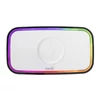 Kép 4/5 - HOME LTCR06 multimédia lejátszó és ébresztőóra, 2x5 Watt, Qi telefontöltés, Bluetooth TWS, FM rádió, LED kijelző, beépített akkumulátor
