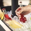 Kép 5/6 - Bevy Cool bár kerti italtartó asztal graift
