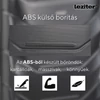 Kép 7/9 - TraveLux Max III gurulós bőrönd szett fekete
