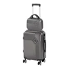 Kép 1/9 - TraveLux Pro III gurulós bőrönd szett szürke