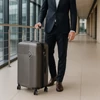 Kép 3/9 - TraveLux Pro IX gurulós bőrönd szett szürke