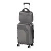 Kép 1/9 - TraveLux Pro VI gurulós bőrönd szett szürke