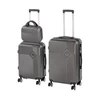 Kép 1/9 - TraveLux Pro XV gurulós bőrönd szett szürke