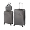 Kép 1/9 - TraveLux Pro XVII gurulós bőrönd szett szürke