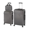 Kép 1/9 - TraveLux Pro XX gurulós bőrönd szett szürke