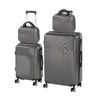 Kép 1/9 - TraveLux Pro XXIII gurulós bőrönd szett szürke