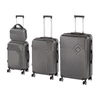 Kép 1/9 - TraveLux Pro XXIV gurulós bőrönd szett szürke