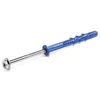 Kép 1/3 - KOELNER 10x240mm FF1- lapos peremű dübel, hatlapfejű csavarral RAWL FF1-N-10K240/CS