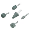 Kép 1/3 - DENZEL 5 db-os csiszolófej készlet (PShM) fúrógéphez, szár 6mm