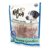 Kép 2/2 - KidDog Mixed Chewing Rolls - jutalomfalat (kacsa, bivalybőr) kutyák részére (500g), 8mm, 12cm