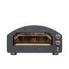 Kép 3/6 - HOME HGPZ02 elektromos pizzakemence, 2000W, max. 380 °C, IPX4 védelem, 33x33 cm sütési felület, 1,5 cm-es Cordierite pizzakő, rozsdamentes ajtó