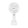Kép 5/8 - Galar kézi hordozható usb ventilátor tartóval 4 W 1200 mAh fehér