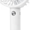 Kép 6/8 - Galar kézi hordozható usb ventilátor tartóval 4 W 1200 mAh fehér