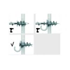Kép 2/3 - KOELNER 16x36 mm 6db csavarmenetű gipszkarton dübel D fejű 3,9x32mm csavarral R-S3-DRA01/6 bliszter