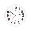 Kép 3/3 - Home AWC250WH fali óra, üveg előlap, kontrasztos, jól leolvasható számlap, 1xAA elem tápellátás, átmérő 250mm