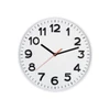 Kép 2/2 - Home AWC300WH fali óra, üveg előlap, kontrasztos, jól leolvasható számlap, 1xAA elem tápellátás, átmérő 300mm