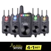Kép 1/2 - CARP ACADEMY Mystic elektromos kapásjelző 4+1 szett