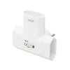 Kép 5/5 - HOME TPF3E T elosztó, 3-as EURO aljzat, 250V~, max. 1850 W, 3x2,5A, fehér