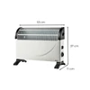 Kép 3/3 - Kolumbo elektromos fűtőtest 600W / 900W / 1500W