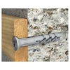Kép 2/3 - KOELNER 6x60mm 100db PZ2 beütődübel csavarral, tölcsérperemmel FX-06L060