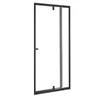 Kép 1/5 - Flexi állítható zuhanyajtó 76-91x185 cm fekete