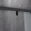Kép 5/5 - Flexi állítható zuhanyajtó 76-91x185 cm fekete
