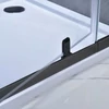 Kép 4/5 - Flexi állítható zuhanyajtó 86-101x185 cm fekete