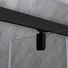 Kép 5/5 - Flexi-S állítható zuhanyajtó 96-111x185 cm fekete
