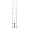 Kép 2/3 - FIELDMANN 11fok/ 150kg 320cm ALU teleszkópos létra FZZ 4202