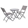 Kép 1/3 - FIELDMANN BELLA fém balkon szett FDZN 5002
