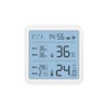 Kép 2/2 - Home HSTHC hő- és páratartalom mérő, óra, nagy LCD kijelző, Smart Life, Tuya Smart, okos otthon, telefonos értesítés, automatizálás, eszközvezérlés, riasztás