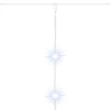 Kép 2/6 - HOME KAF50DLEDWH DOT LED-es fényfüggöny, 50db hidegfehér DOT LED, 81cm, állófényű, adapteres tápellátás, beltéri kivitel