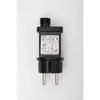 Kép 5/6 - Home LED248WW LED fényfüzér, 240db melegfehér LED, 23,9m hosszúságú, 8 program időzítővel, zöld vezeték, adapteres tápellátás, kül- és beltéri kivitel