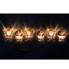 Kép 2/6 - Home MLS6 LED-es mikulás fényfüzér, szilikon, 6db melegfehér LED, elemes tápellátás, beltéri kivitel