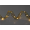 Kép 1/6 - Home RLS15WW LED-es szalag mintákkal, arany színű szalag, 8 funkció, 150db melegfehér LED, 15m hosszú, 5cm széles, adapteres tápellátás, beltéri kivitel