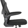 Kép 7/9 - Flexo ergonomikus irodai forgószék deréktámasszal fekete
