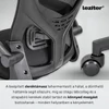 Kép 6/9 - Flexo ergonomikus irodai forgószék deréktámasszal fekete