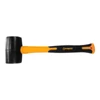 Kép 2/2 - WORKSITE WT3098 gumikalapács, 450g, 340mm hosszú, üvegszálas gumírozott nyél