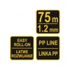 Kép 3/3 - VOREL Kőműves zsinór 75 fm x 1,2 mm narancssárga