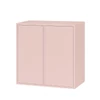 Kép 1/8 - Boxie 2 ajtós fali szekrény 80x80x37 cm pink