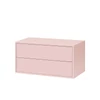 Kép 1/8 - Boxie 2 fiókos fali szekrény 40x80x37 cm pink