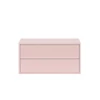 Kép 3/8 - Boxie 2 fiókos fali szekrény 40x80x37 cm pink