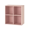 Kép 1/7 - Boxie nyitott fali szekrény 80x80x37 cm pink