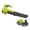 Kép 2/3 - RYOBI 18V lombfújó (160 km/h, 9.9 m³/perc, 1×4.0Ah akku + töltő) RY18BLB-140