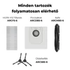 Kép 3/10 - AENO ARC0005S RC5S robotporszívó, 4000 Pa szívóteljesítmény, 2 in 1 portartály, 20 érzékelő és LiDAR, 4 takarítási mód, nedves és száraz tisztítás
