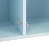 Kép 8/8 - Boxie 2 ajtós fali szekrény 80x80x37 cm kék