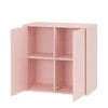 Kép 7/8 - Boxie 2 ajtós fali szekrény 80x80x37 cm pink