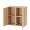 Kép 7/8 - Boxie 2 ajtós fali szekrény 80x80x37 cm sonoma tölgy